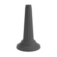 thumbnail image 3 of Bloem 32-in Tall Grecian Urn Resin Pedestal Planter - Charcoal Gray, 3 of 6