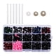 thumbnail image 1 of 566PCS Plastic Safety Eyes for Crocheting Amigu i Crochet Eyes with Washers Animal Safety Eyes for, 1 of 5