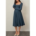 thumbnail image 4 of Vestido CHYRII para mujer, moda primavera 2025, A-Line, azul, XS, 4 of 6