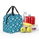 thumbnail image 5 of Fotbe Daisies Flowers Bolsa Térmica con Estampado y Forro de Aluminio Grueso Bolsa de Almuerzo con Bolsillo Frontal para Hombres y Mujeres, Ideal para Trabajo, Escuela, 5 of 8