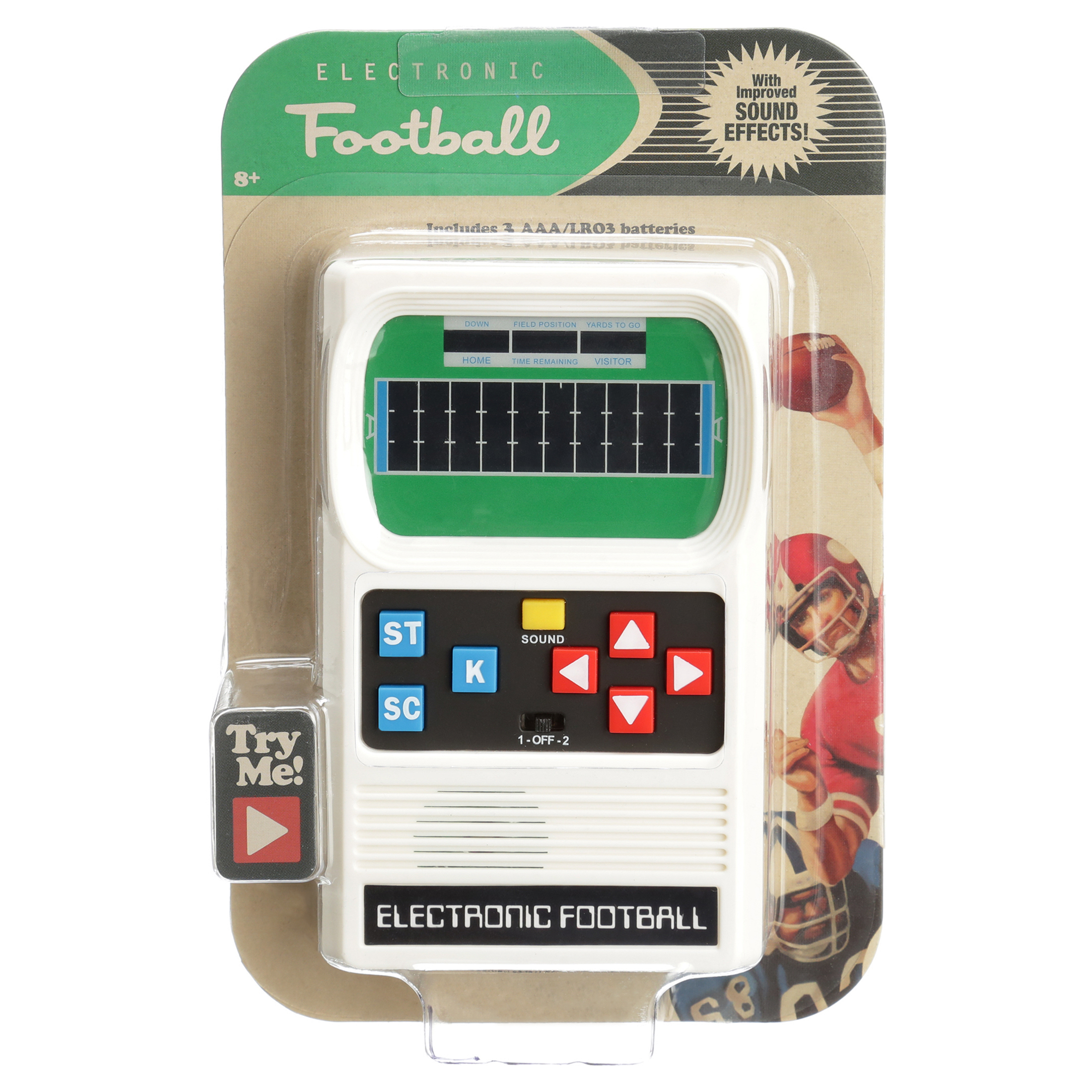 Football Electronic Game - Handheld - Mattel Classic - image 3 of 7