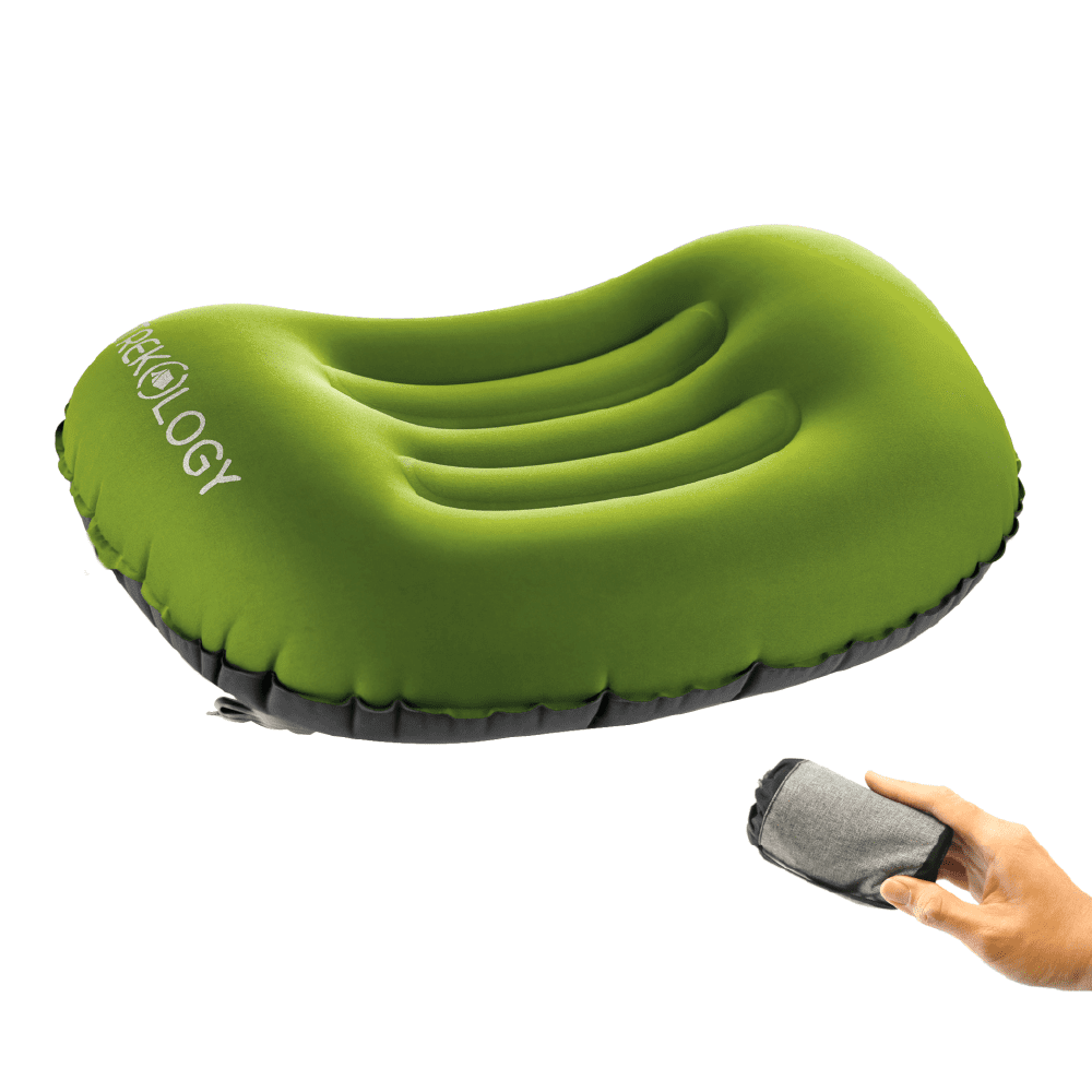 Trekology Inflatable Pillow for Camping, Aluft 1.0 Backpacking Pillow