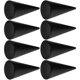 thumbnail image 3 of 10pcs 2.5x5cm DIY Cone Unpainted Wooden Cone Shape Ornamnet Craft Accessories (Coffee), 3 of 4