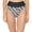 Black/White, variant on DKNY Womens High-Waist Printed Swim Bottom Separates