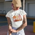 thumbnail image 2 of Distressed Oh My Gourd - Fall or Autumn Pun with Gourds Art Merch Gift, Heather Grey T-Shirt, Large, 2 of 5