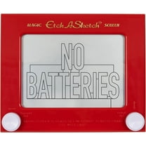 Etch A Sketch Erasable Kids Toy Doodle Tablets, Plastic Red
