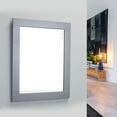 thumbnail image 2 of Eviva Aberdeen 24" Grey Framed Bathroom Wall Mirror, 2 of 4