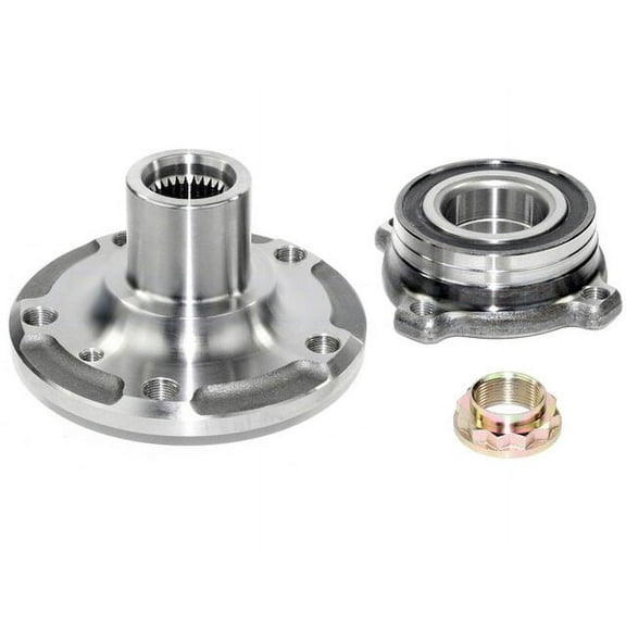 Rear Wheel Hub Repair Kit - Compatible with 2011 - 2013 BMW 550i 2012