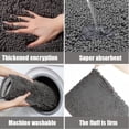 thumbnail image 4 of Muddy Rug, Seen on TV - Super Absorbent Microfiber Dog Door Matfor Mucky Paws, Non-Slip Washable Pet Rug, Quick Dry ChenilleEntryway Carpet, Machine Washable Indoor Mat, 4 of 7