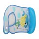 thumbnail image 5 of Baberos enrollables para bebés con bolsillo grande para recoger comida, para bebés y niños pequeños, ballena azul, 5 of 12