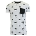 thumbnail image 1 of Mens Short Sleeve Crew Neck Printed T-Shirts With Chest Pocket, 1 of 7