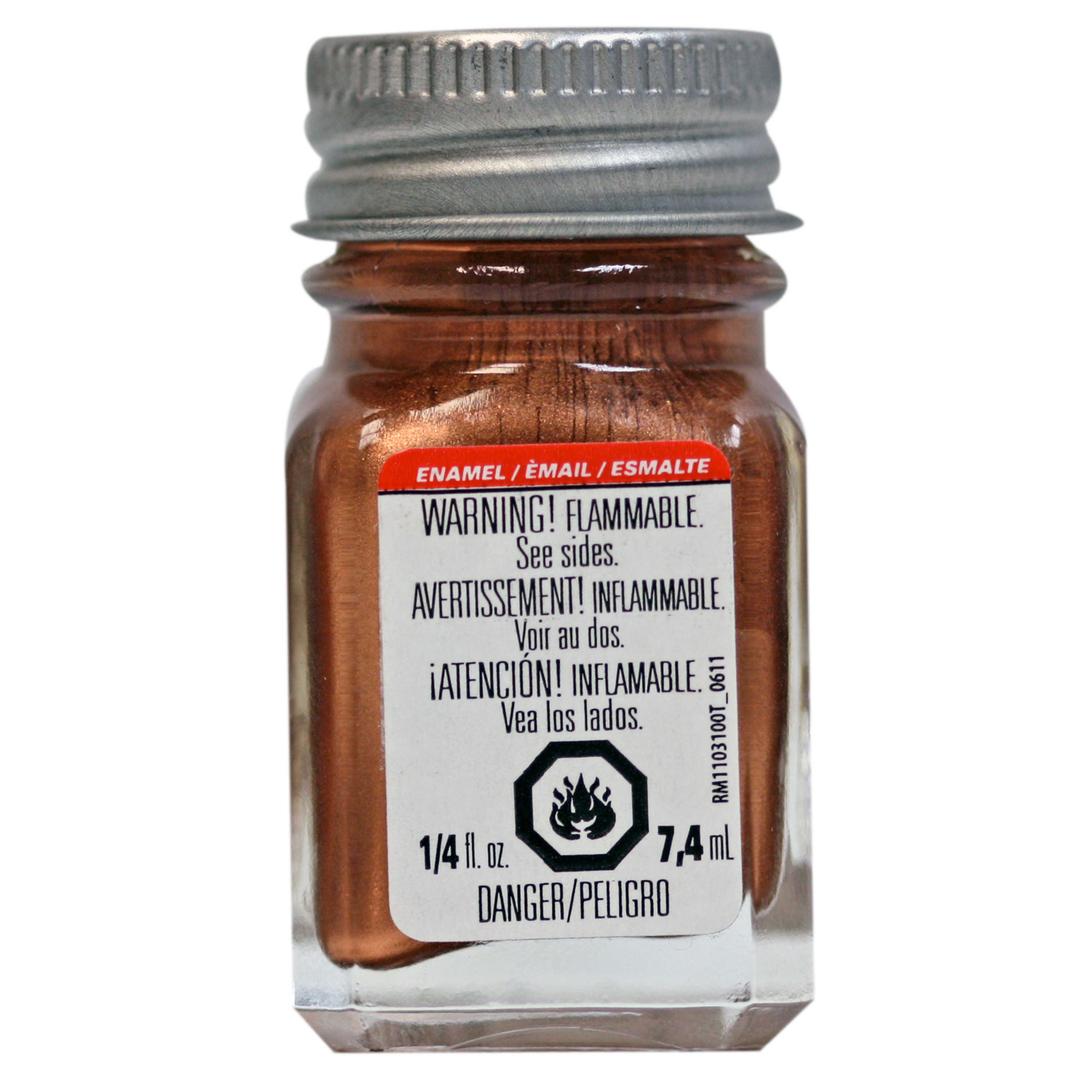 Testors Enamel Paint, .25 oz., Copper