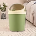 thumbnail image 2 of Kitchen Trash Can, Step-On Garbage Can with Lid, Tall Kitchen & Bathroom Trash Can, Small Office Waste Bin, Green - Xuniizn, 2 of 7