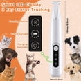 thumbnail image 4 of Dog Paw Trimmer with LED Light, 18mm Widen Blade, 35dB Low Noise, USB Rechargeable Pet Hair Clipper for Dogs Cats Paws Eyes Ears Face Rump, 4 of 6