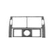 thumbnail image 1 of Carbon Fiber for X5 E53 2000-2006 Rear Control Panel Air Conditioner Vent Cover Trim Interior Accessories, 1 of 5