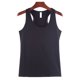 thumbnail image 1 of Qarigey Chaleco de algodón para mujer, ropa recortada de moda de punto, camiseta transpirable fresca, camisas de fondo exterior de primavera, Prendas para la parte del cuerpo Negro XXL Qarigey AP010463-05B, 1 of 6