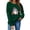 Dark Green #24, variant on DORKASM Women's Halloween Costumes Long Sleeve Fashion Plus Size Funny Print Costumes Crew Neck Funny Cute Causal 2026 Pumpkin Sweatshirt Fall Ghost Graphic Hoodies Light Gray XL