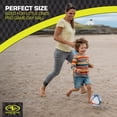 thumbnail image 4 of (2 pack) Athletic Works 6-inch Mini Size 1 Recreational Soccer Ball, Blue/Orange, 4 of 11