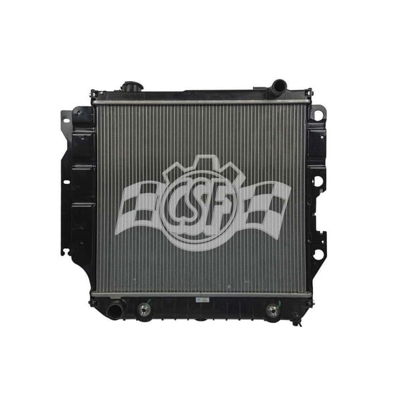 CSF 3465 2 Row Plastic Tank Aluminum Core Heavy Duty Radiator