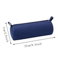 thumbnail image 3 of Cylinder Pencil Bag Large Capacity Zipper Pencil Case Portable Stationery Pouch Cloth Pen Bag For Students School Office, 3 of 7