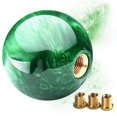 thumbnail image 5 of ZHIMAO Cool and Comfortable Marble Ball Shift Knob 54mm for Shoort Throw Shifters Green, 5 of 7
