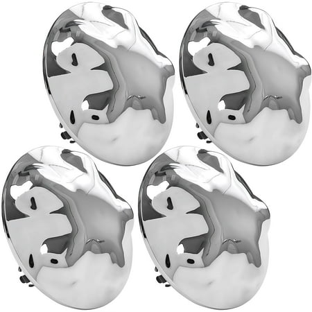 Chrome Upgrade Hub Caps 4x Chrome Center Caps Wheel Lug Nut Hub Cap Covers for 1997-2004 Ford Expedition F150 / 2004 Ford F-150 Heritage / 2000-2002 Lincoln Navigator ()