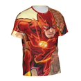 thumbnail image 2 of The Flash T Shirt 3d Printed Crewneck Graphic Short Sleeve Tees For Mens, 2 of 7