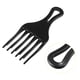 thumbnail image 5 of Afro Pelo Peine Pequeño Pelo Tenedor Peine, Peluquería Estilismo Herramienta para Rizado Pelo para Hombre Mujer Plástico, Negro, 5 of 7