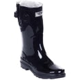 thumbnail image 2 of Forever Young  Mid-Calf Solid Color Rubber Rain Boots (Women), 2 of 3