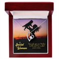 thumbnail image 1 of To Mom Only One Mother Forever Necklace w Message Card, 1 of 8