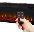 thumbnail image 5 of Real Flame Benjamin 81" Landscape Electric Fireplace TV Stand in Weathered Wood, 5 of 5