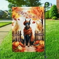 thumbnail image 3 of Happy Thanksgiving Doberman Pinscher Give Thanks Fall Beanie Scarf Welcome Garden Flag 12x18in Double Sided Doberman Dog Lover Gifts Outdoor Decor - 00020, 3 of 5