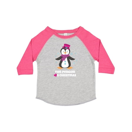 

Inktastic This Penguin Loves Christmas Gift Toddler Boy or Toddler Girl T-Shirt