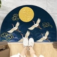 thumbnail image 3 of Absorbent Bathroom Mat Chinese Style Carpets for Living Room Bedroom Rug Home Decoration Kitchen Mat Floor Rugs Tapetes De Sala My Lux Decor Round, 3 of 17