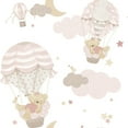 thumbnail image 5 of Galerie Wallcoverings  Little Explorers 2  Hot Air Balloons Non-woven Matte Wallpaper Roll 33 feet x 21 inches - Grey, 5 of 5