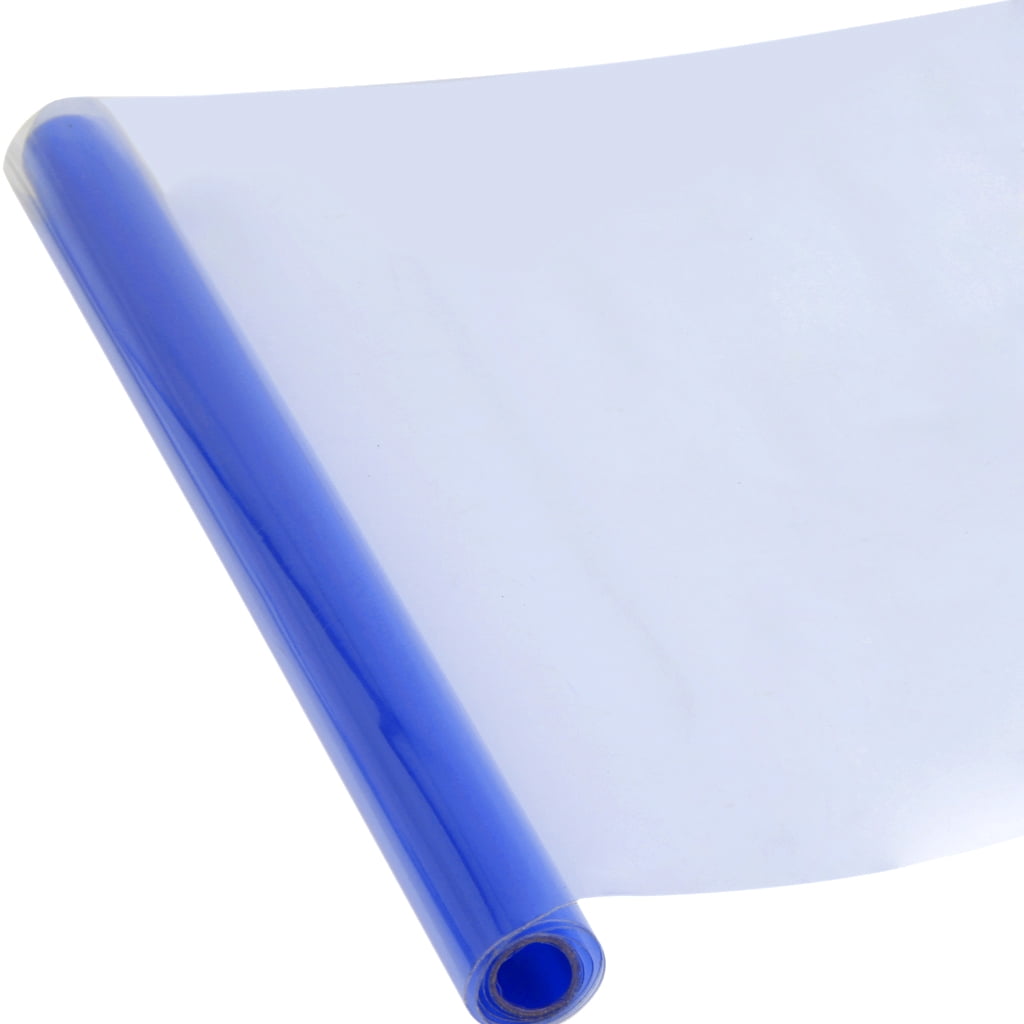Blue Tint Overlay Film Wrap Sheet Sticker Decal for Car Head Light DIY 