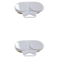 thumbnail image 2 of Transemion Convenient And Time-Saving Egg Steamer For Busy Mornings Easy To PP Microwave Egg Steamers Versatile white 2Set, 2 of 6