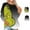 Black, variant on LINMOUA Grinch Costume Women's Casual Long Sleeve Gradient Grinch Printed Round Neck T Shirt Sweater Black S