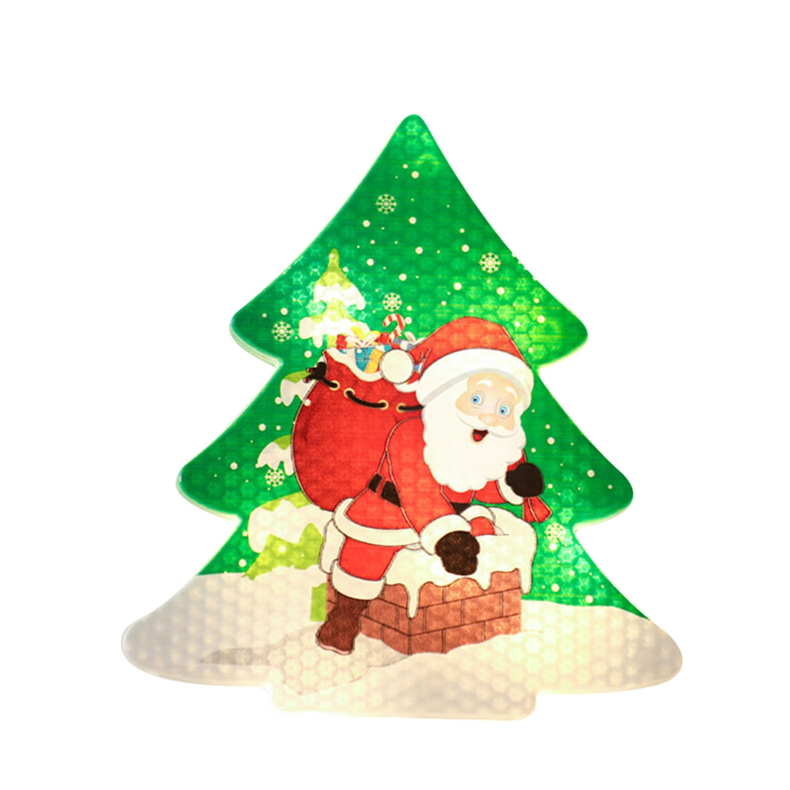 Christmas Window Lights LED Hanging Curtain Garland Xmas Tree