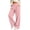 Pink-17, variant on Mitankcoo Girls Corduroy Wide Leg Pants Elastic High Waist Casual Loose Trousers with Pockets for Kids Daily 4-15Y
