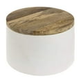 thumbnail image 5 of HUBERT® Round White Mango Wood Riser - 12"Dia x 7"H, 5 of 7