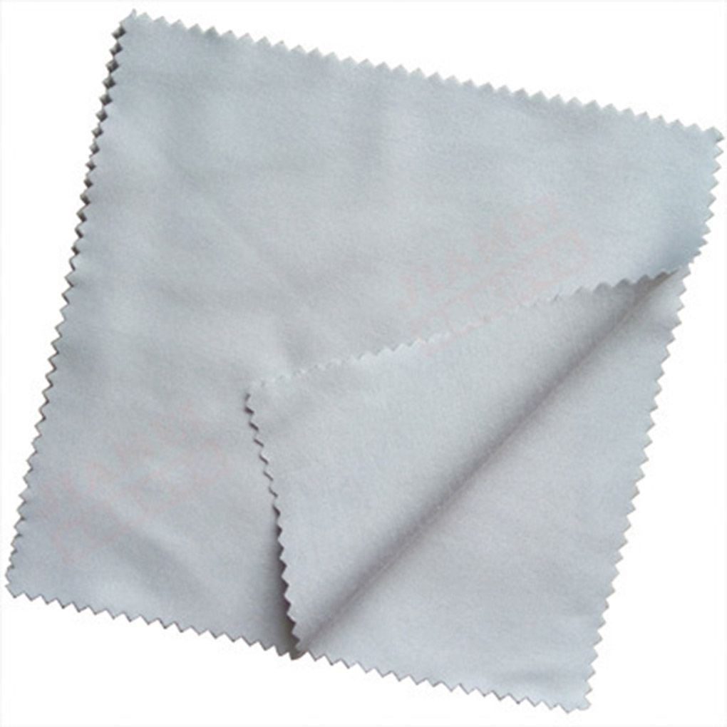 Lot De 10 Chiffons Microfibre Zaplyte – 7 X 6 Cm – Doux Pour Nettoyer Lentilles, écrans, Lunettes – Blanc