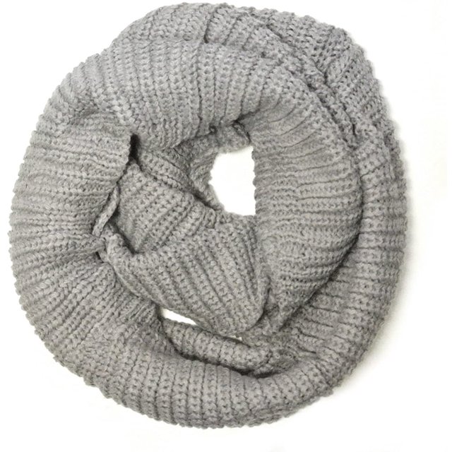 Thick Knitted Winter Warm Infinity Scarf