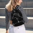 thumbnail image 5 of Fotbe Animal Bulldog Mochila de Lona con Estampado, Mochila Duradera, Mochila Versátil de Alta Calidad, Mochila Compacta Vintage-Small, 5 of 5