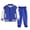 Blue, variant on Toddler Boy Girl Baseball Tracksuit Outfit Varsity Bomber Jacket Pants Sweatsuits Set Sportswear Fall Winter Clothes (Red, 15-16 Years)