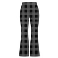 thumbnail image 4 of Girls Flare Leg Pants for Everyday Wear Fashion - Comfortable Soft Stretch Trousers with Elastic Waistband for School Playground and Casual Outings, 4 of 4