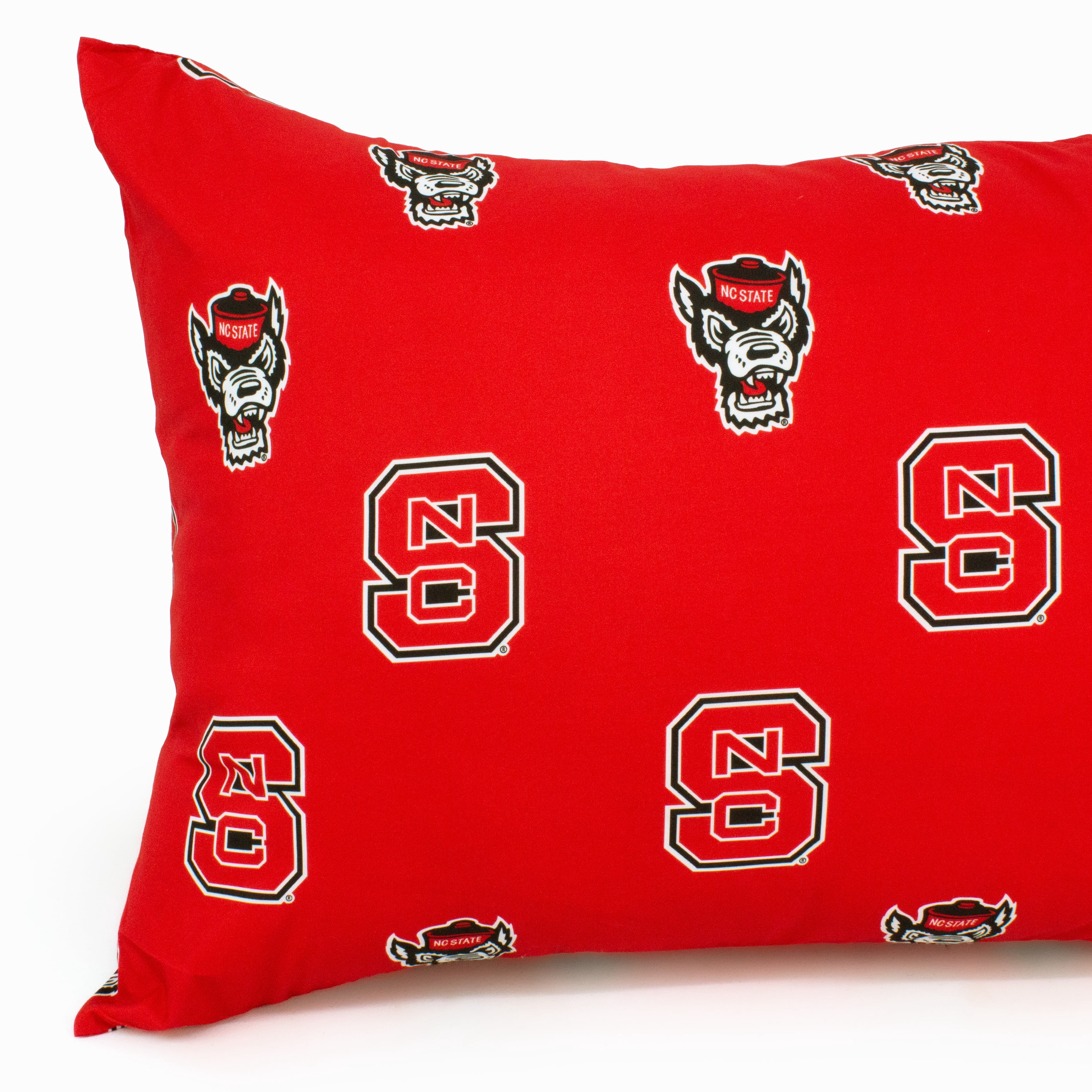 North Carolina State Wolfpack Pillowcase Body Pillow - 20" x 60"