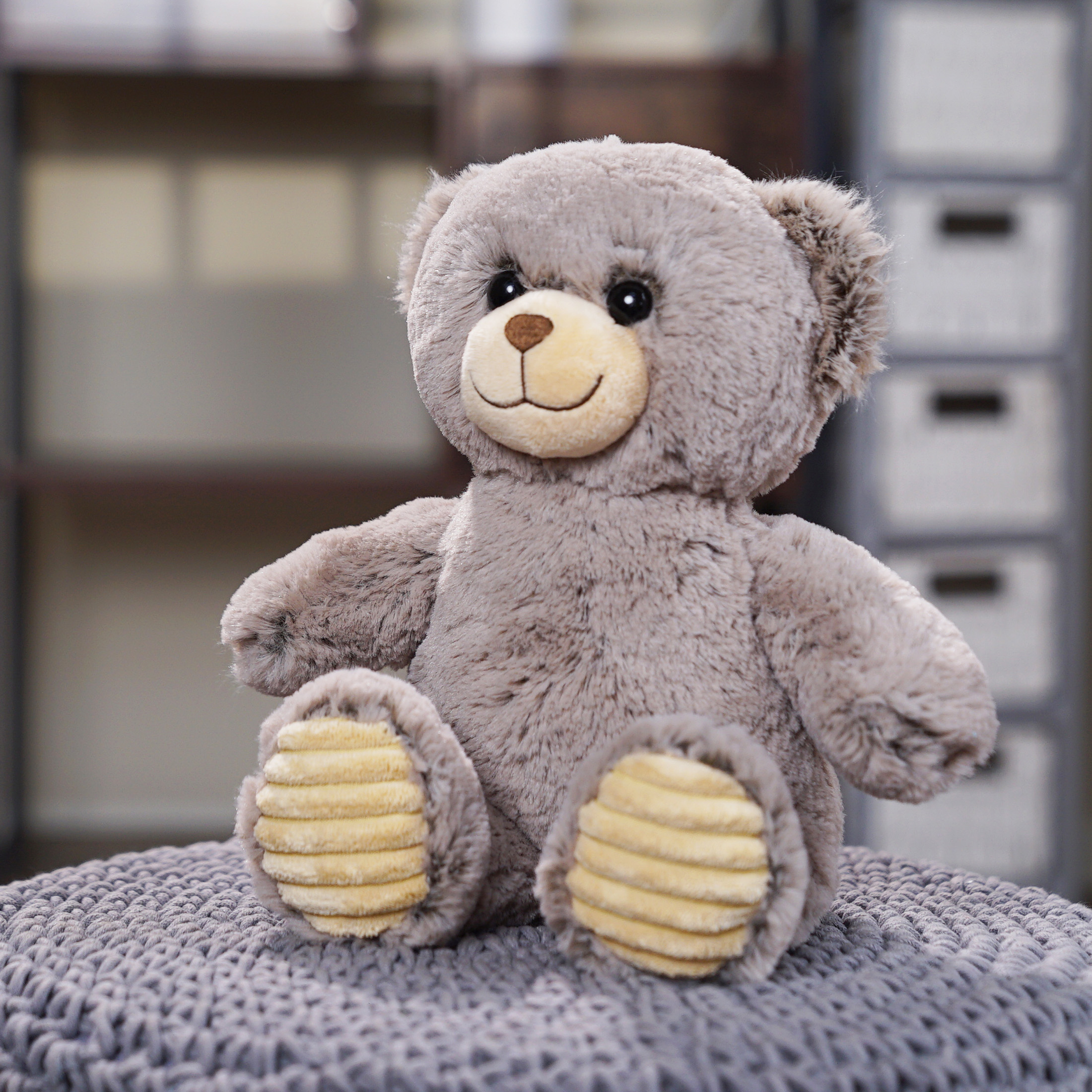 Spark Create Imagine Teddy Bears Plush Toy 14” Overall-Beige and Brown - image 3 of 6