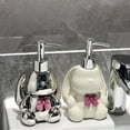 thumbnail image 5 of Ceramic Soap Dispenser Luxury Design with Pump Head Versatile Lotion and Shower Gel Container (Style4), 5 of 7