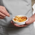 thumbnail image 4 of Ramekins 4 Oz, Creme Brulee Ramekins Oven Safe Ceramic Shallow Souffle Dishes for Baking Custard, Q, 4 of 5